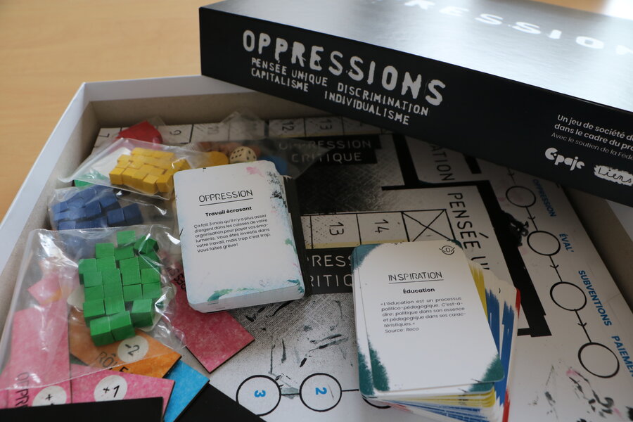 Le jeu Oppressions n'attend plus que vous !