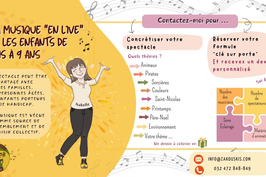 Votre spectacle annuel en collaboration avec Isabelle Dewaele ! #617