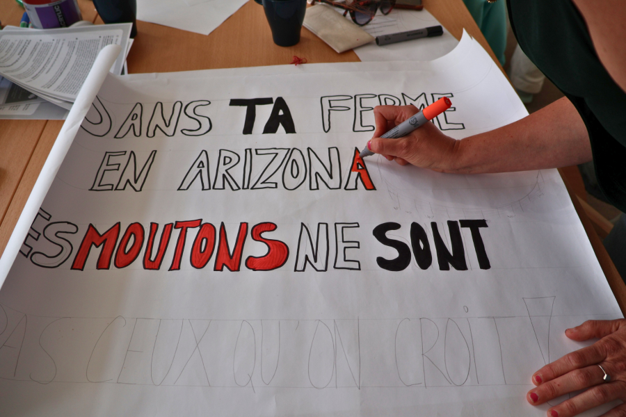 Créer des supports de manif ensemble pour rejoindre la mobilisation du 14/10 #623