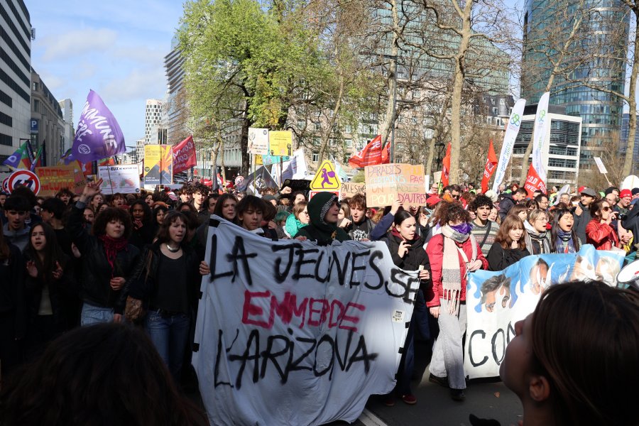 Notre secteur fortement mobilisé pour la manifestation nationale de ce 12 mars #659