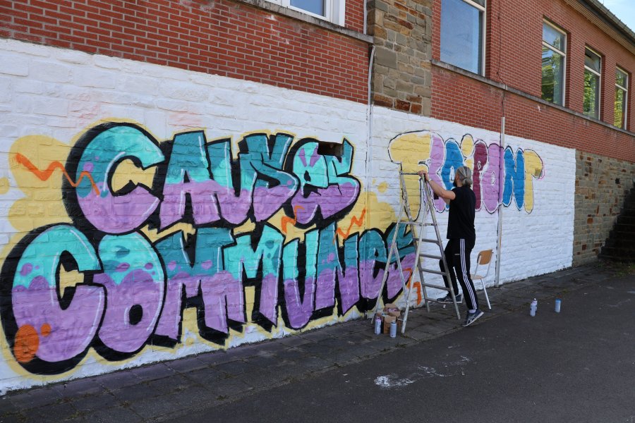 Fresque et cabane communes à Fraipont #674