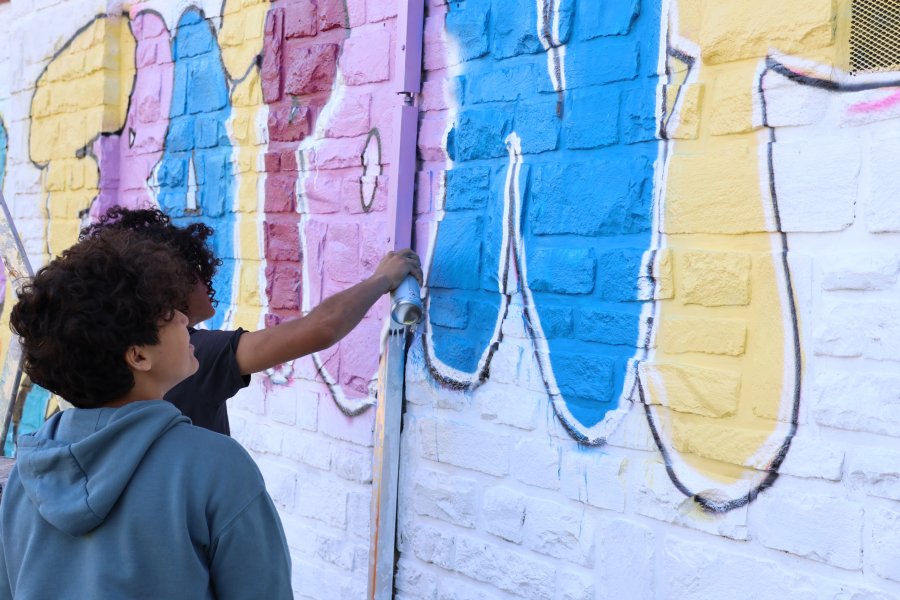 Fresque et cabane communes à Fraipont #674