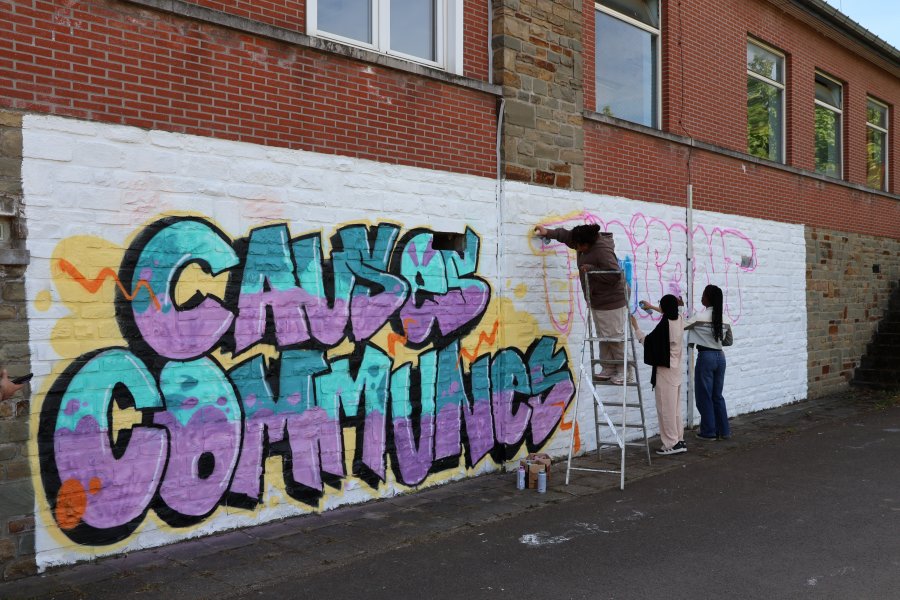 Fresque et cabane communes à Fraipont #674