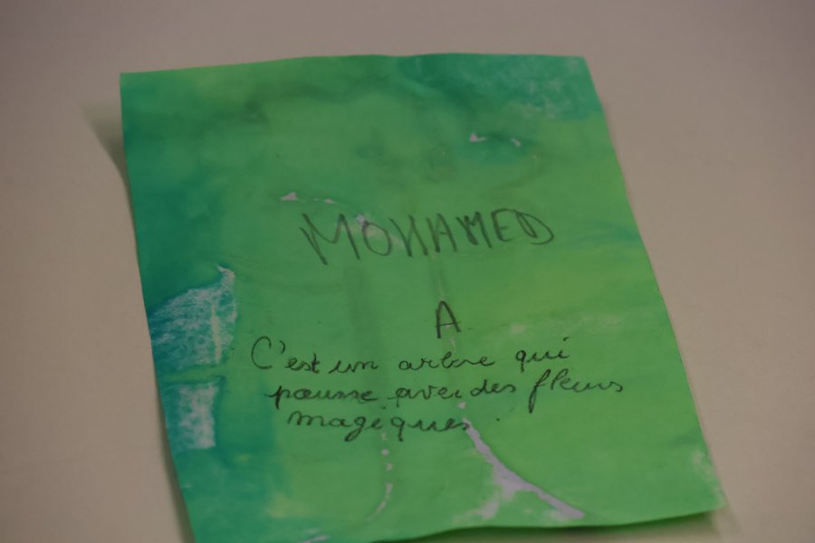 Transformer les créations des jeunes en cartes postales #676