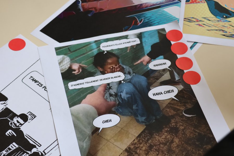 Transformer les créations des jeunes en cartes postales #676