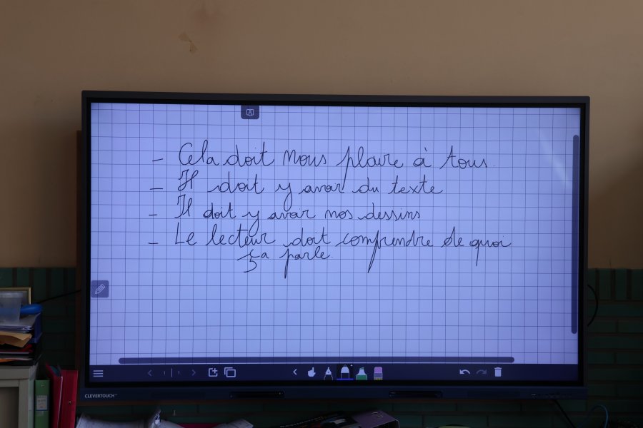 Transformer les créations des jeunes en cartes postales #676