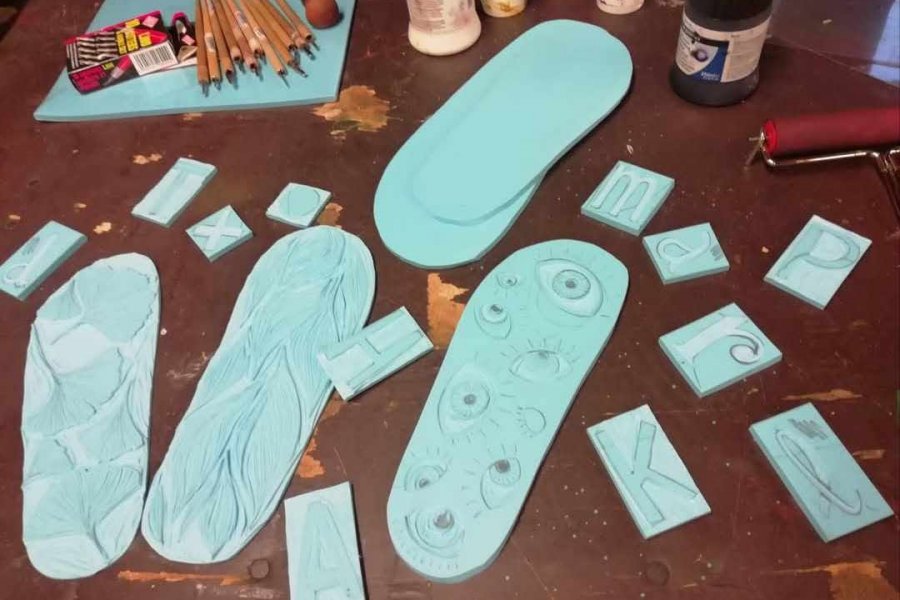 Atelier 'Collage et tampons - créer des images qui parlent' #685