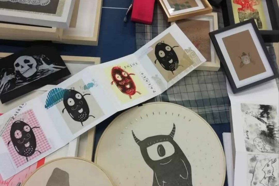 Atelier 'Collage et tampons - créer des images qui parlent' #685