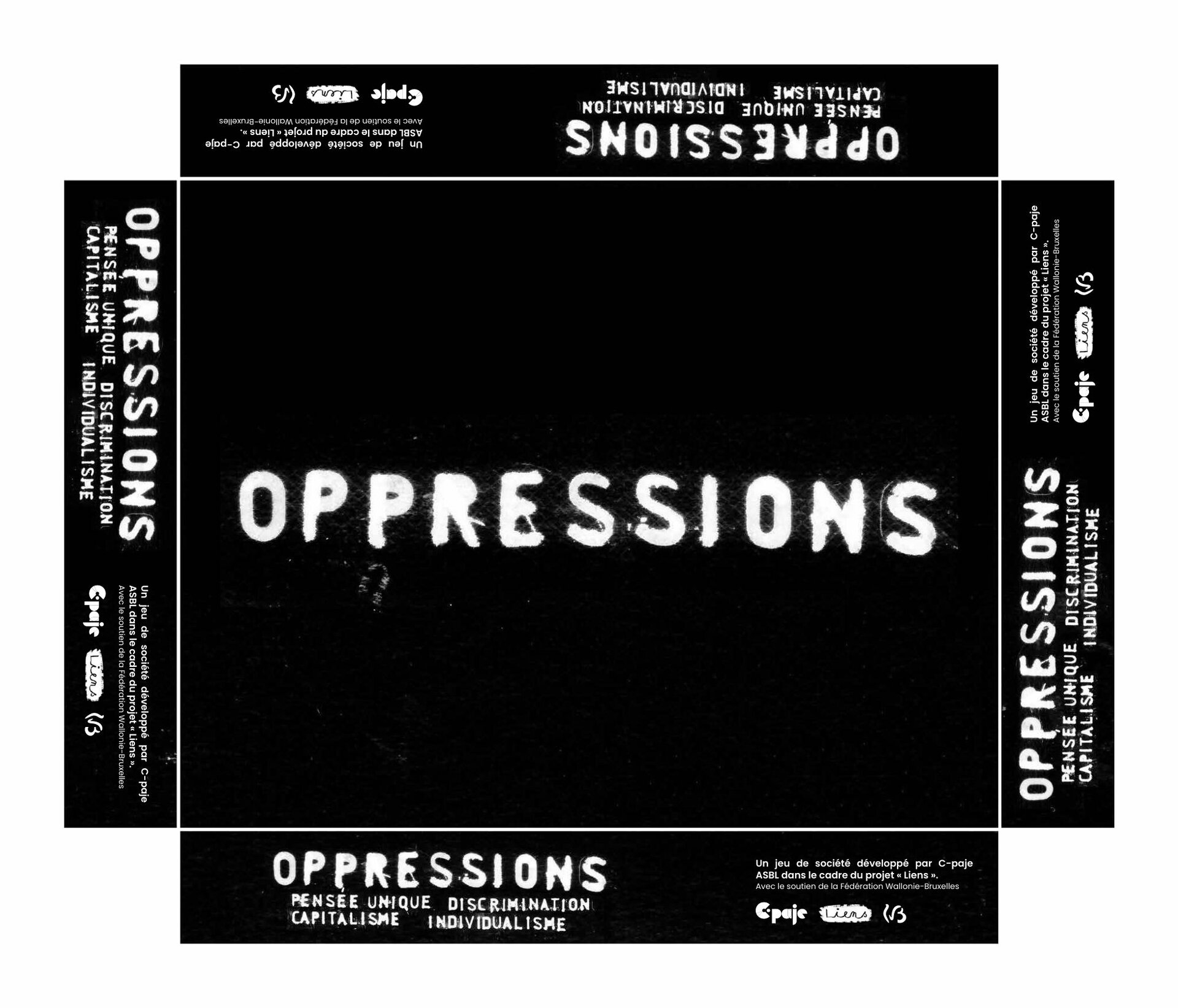 Découvrez Oppressions, le jeu de société du C-paje