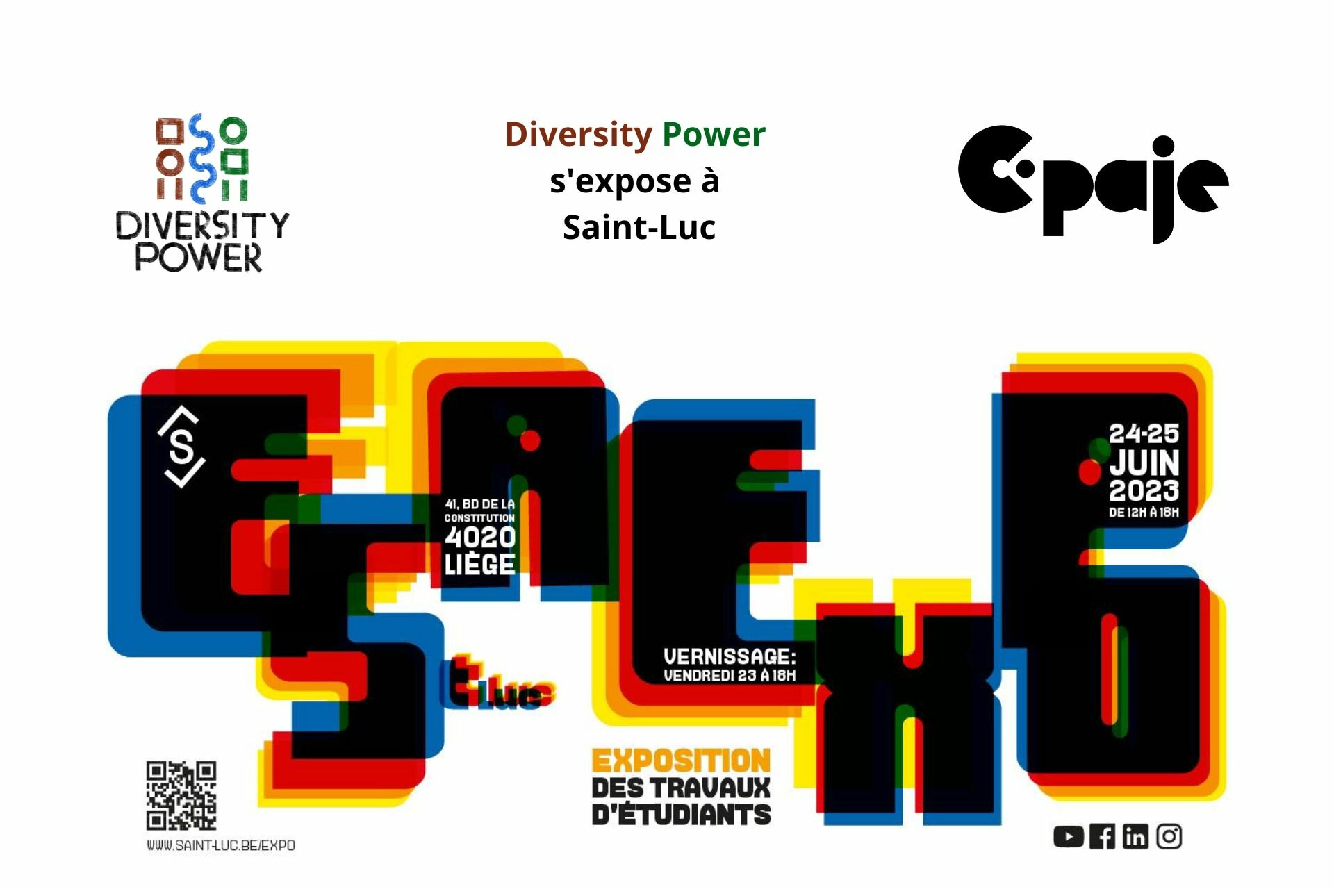 Diversity Power s'expose à Saint-Luc !