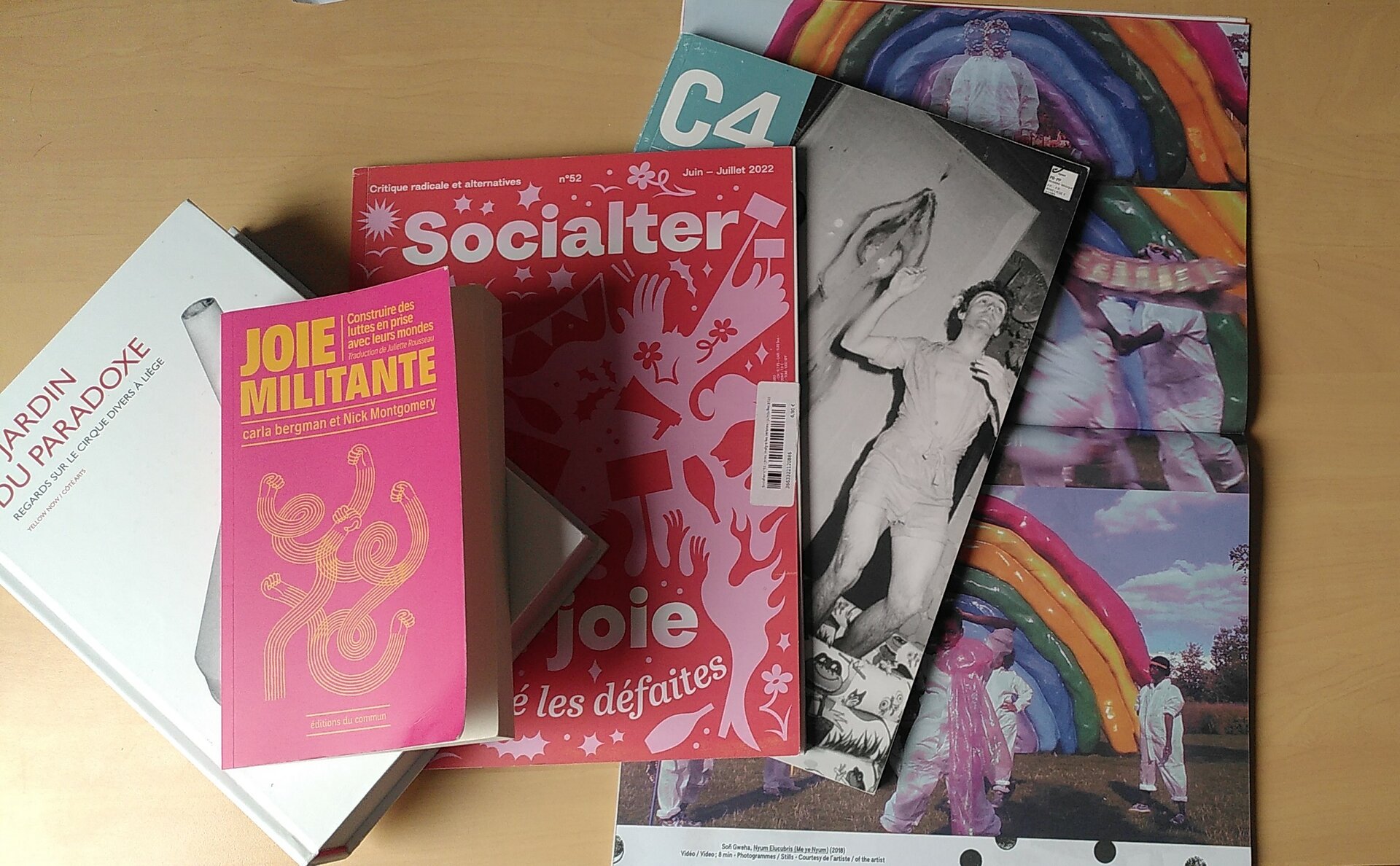 Rage de joie - atelier Arpentage mosaïque
