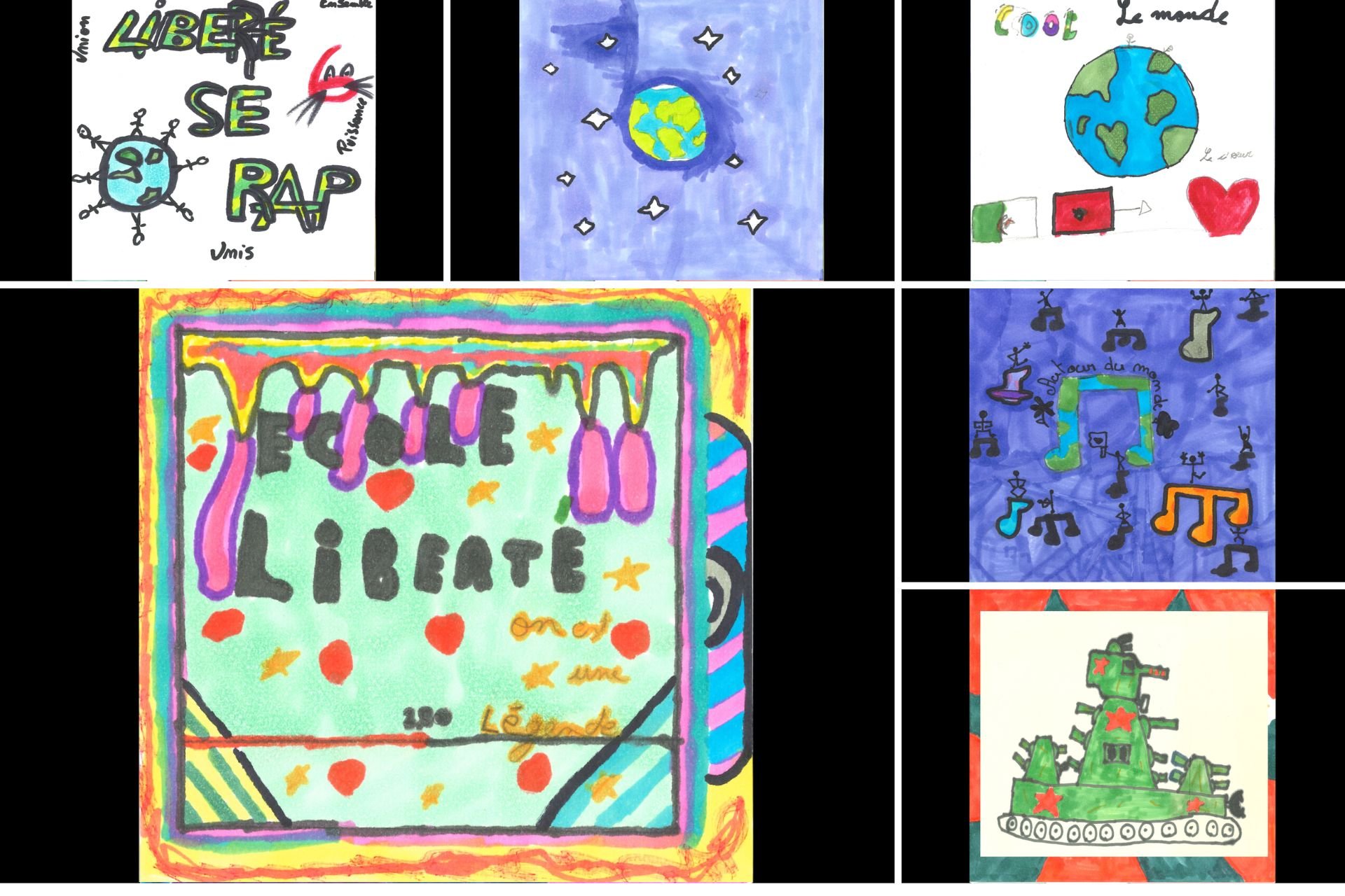 Autour du monde, un morceau cr&eacute;&eacute; par les jeunes d'Outremeuse-Libert&eacute;