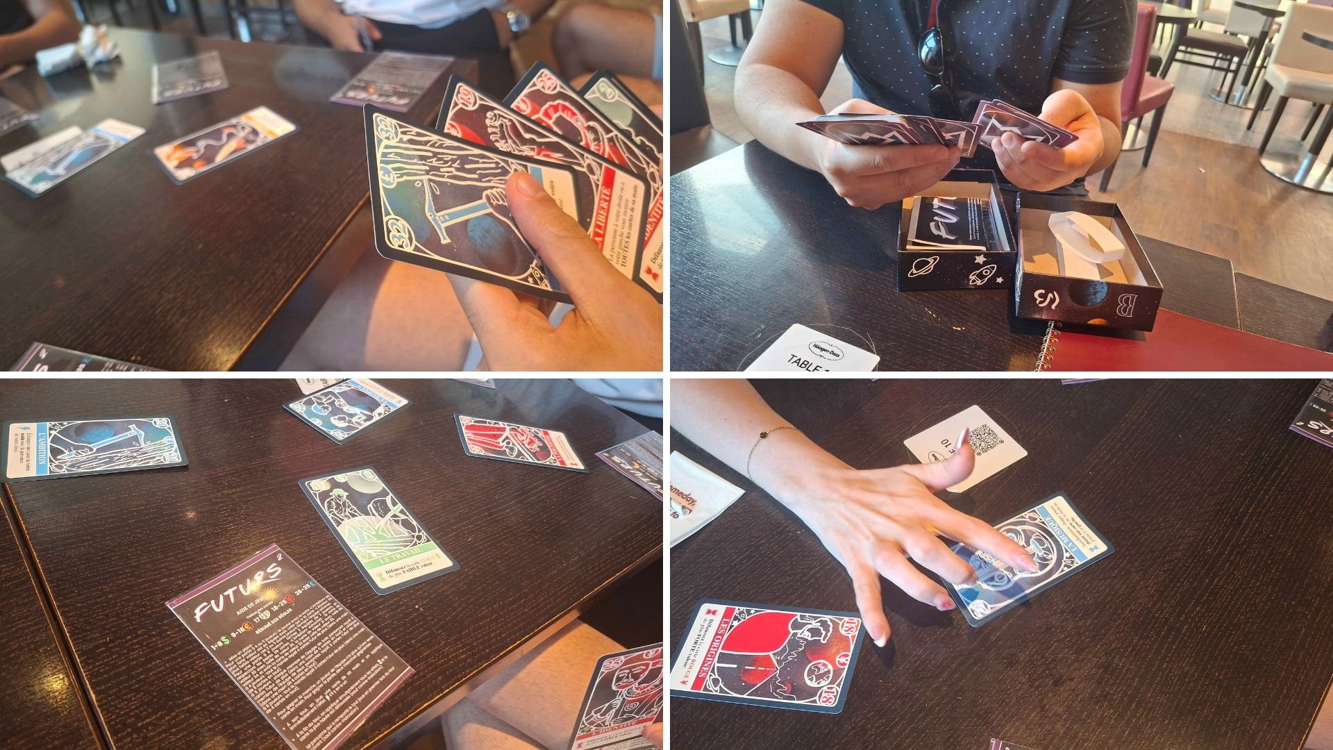 Des pr&eacute;sages aux futurs : making-of du jeu de soci&eacute;t&eacute; des jeunes d&rsquo;EC&sup2;