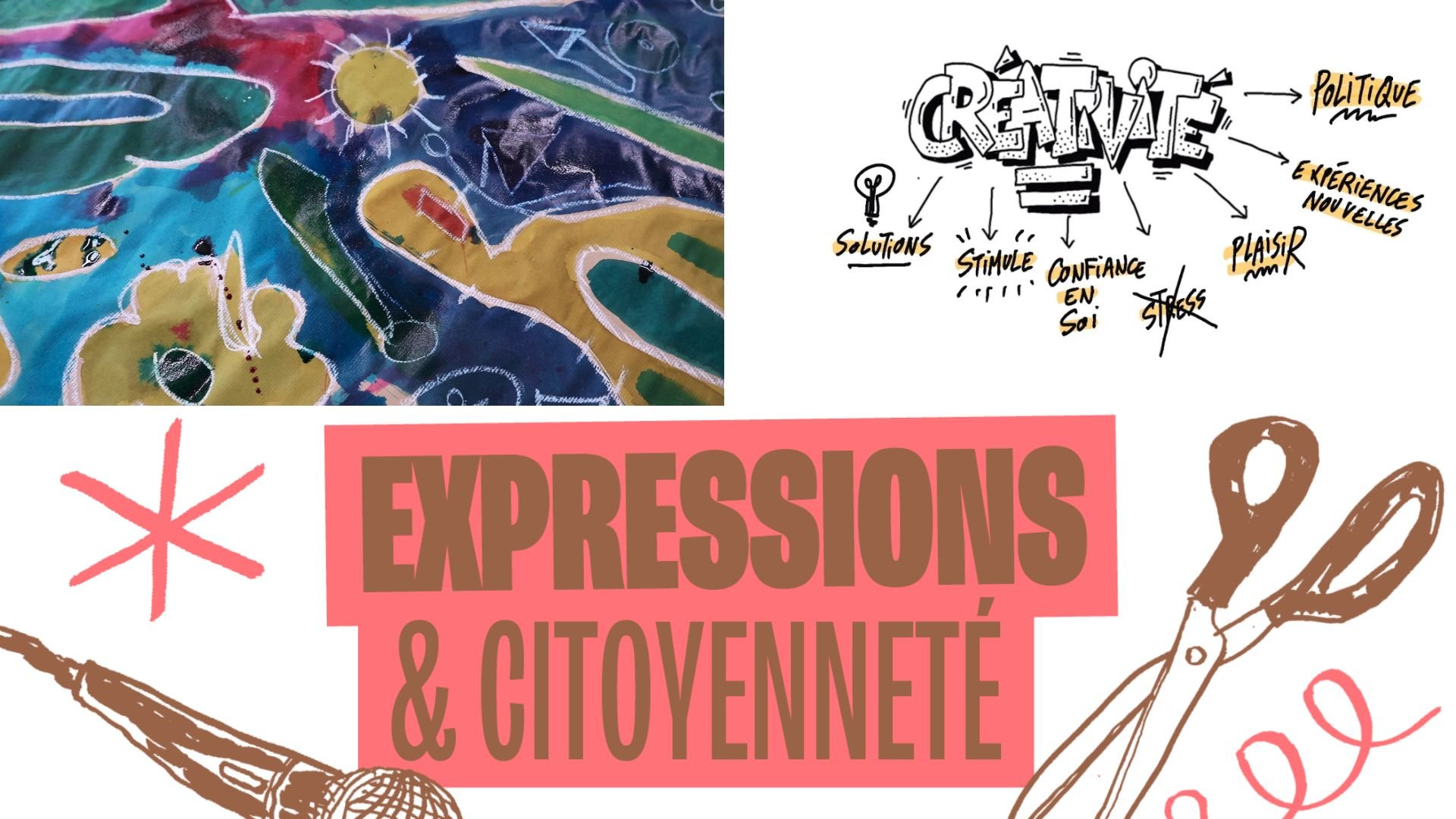 Expressions et citoyennet&eacute;, rallumer l'&eacute;tincelle cr&eacute;ative