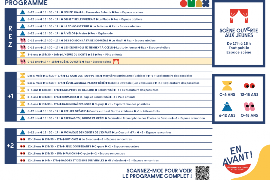 Fête des droits des enfants et des jeunes 2025 à Liège